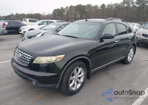 2004 Infiniti Fx35 from USA, damaged, VIN JNRAS08W64X201468